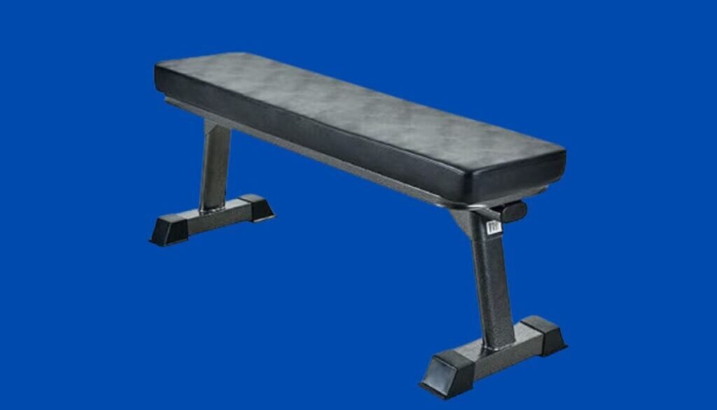 Finer Form Gym Quality Foldable Flat Bench