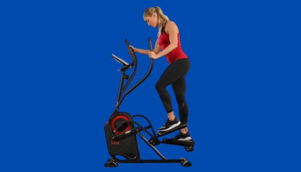 Sunny Health and Fitness Cardio Climber Stepping Elliptical