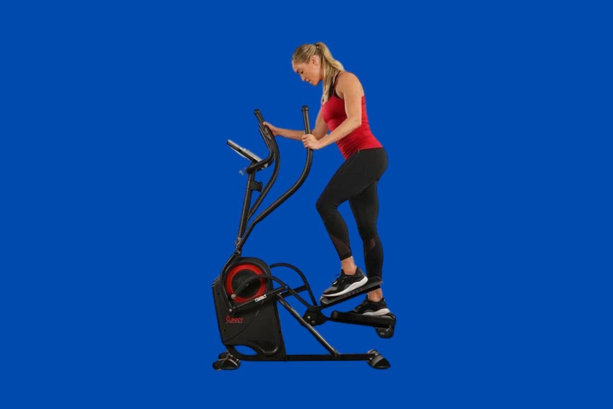 Sunny Health and Fitness Cardio Climber Stepping Elliptical