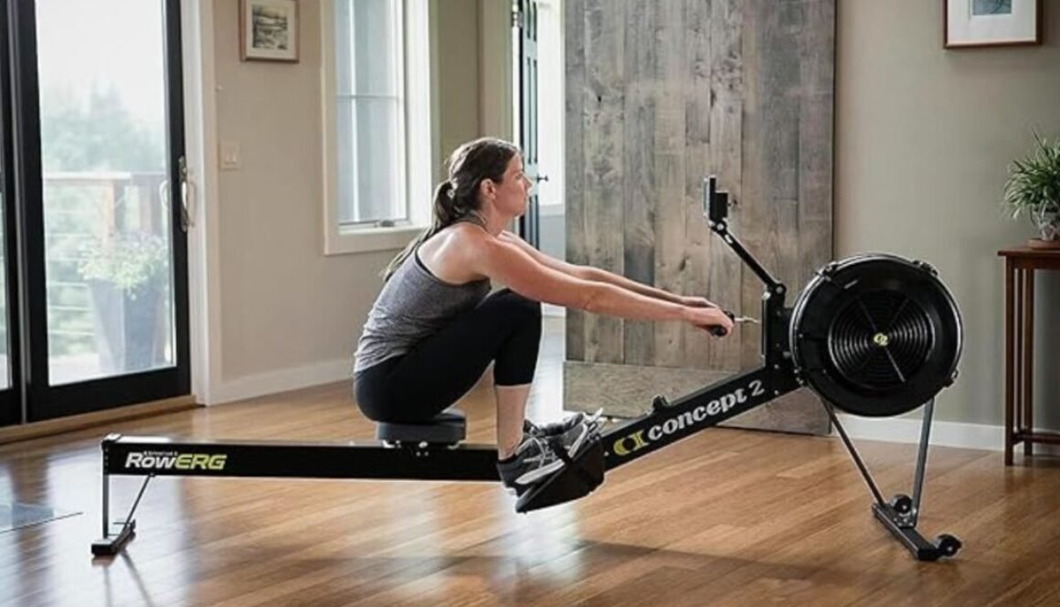 Health benefits of rowing machine